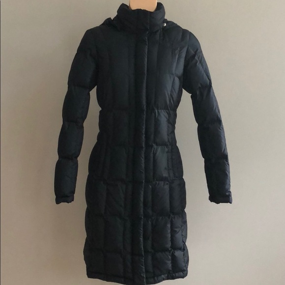 North Face down long puffer jacket, black, size XS - Picture 3 of 11